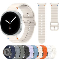 خرید بند سیلیکونی ساعت سامسونگ گلکسی Watch 8 مدل Wave