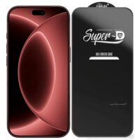 خرید گلس فول گوشی اپل آیفون 18 پرو مکس مدل Super D